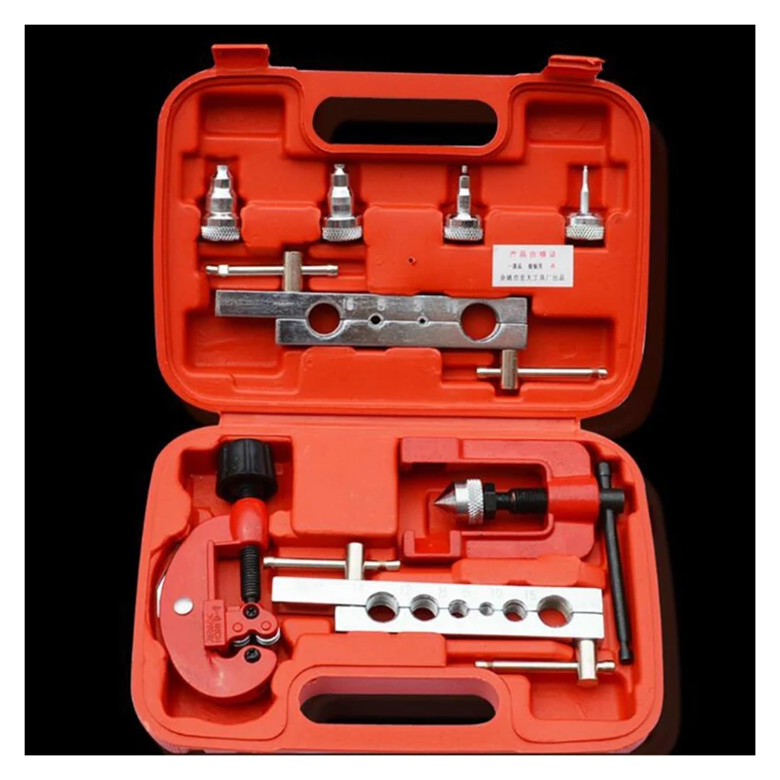 Pipe Expander, 8Pcs/Set Metric Tube Expander Tool Air Conditioning Maintenance Tools Reamer Copper Pipe