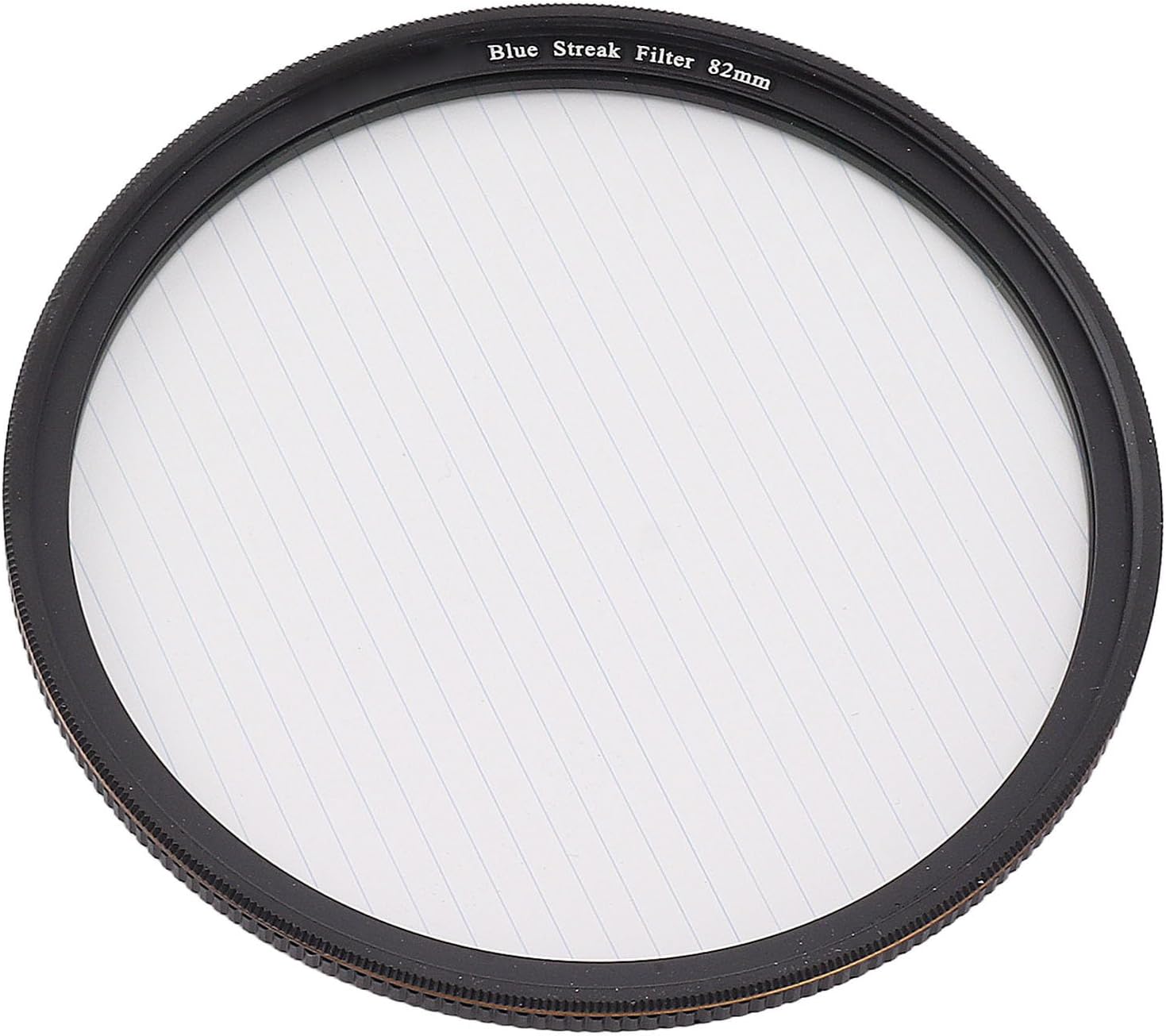 Blue Streak Special Effects Filter - Optical Glass Blue Streak Filter for Night with Captivating Streak Effects, Versatile Filter for Wide Applications (82mm)