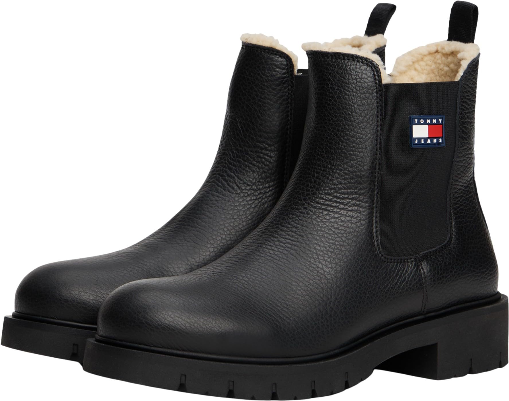 Tommy Jeans Damen Chelsea Boots mit Innenfutter