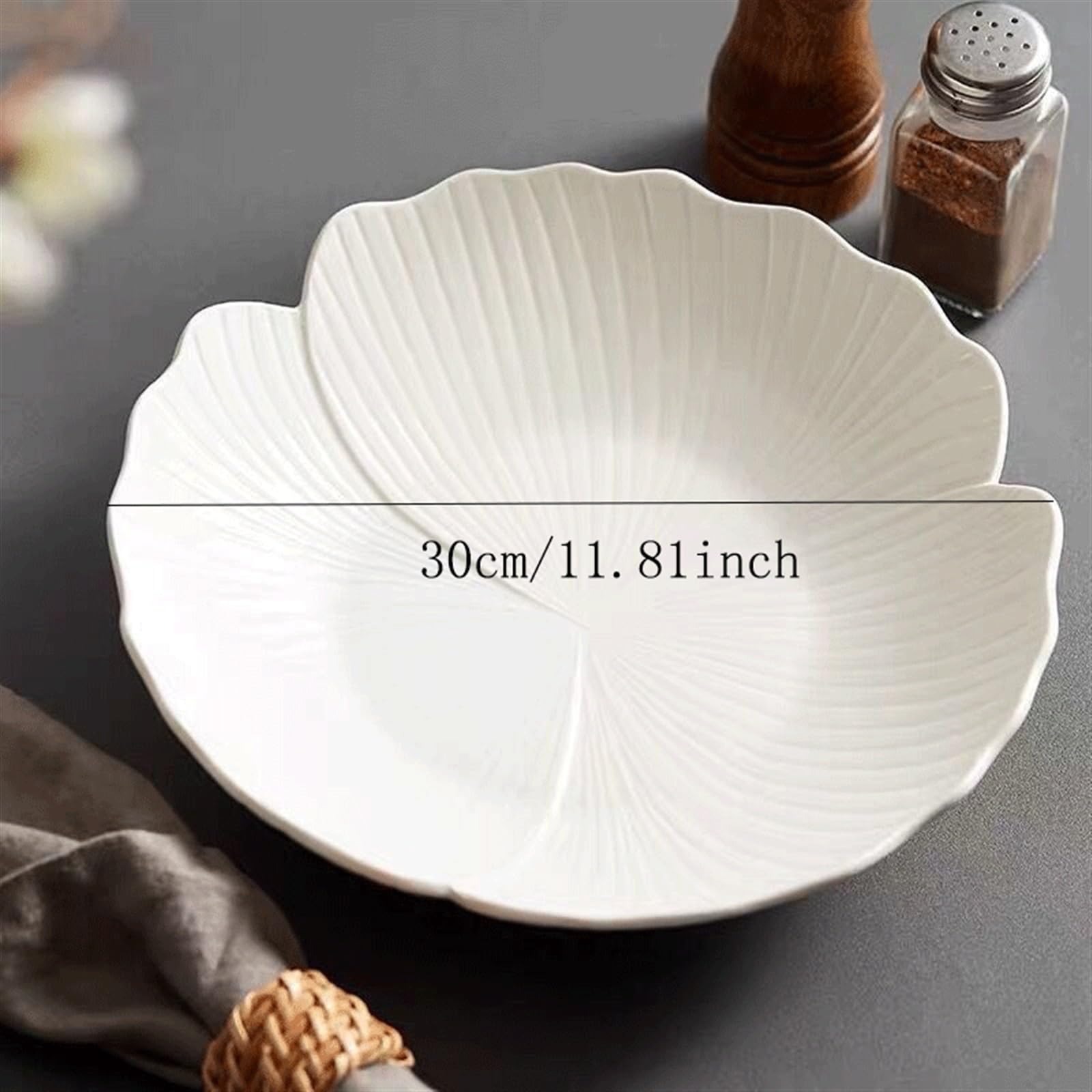 zastawa stołowa Ceramiczny talerz obiadowy Domowy talerz do zupy Codzienny talerz owoców Piękny talerz deserowy Praktyczny Nadaje się do kuchni w restauracji hotelowej zestaw zastawy stołowej
