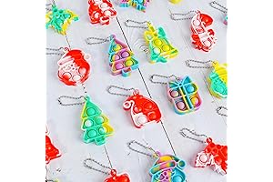 24 Pack Christmas Mini Pop Fidget Toy Pack