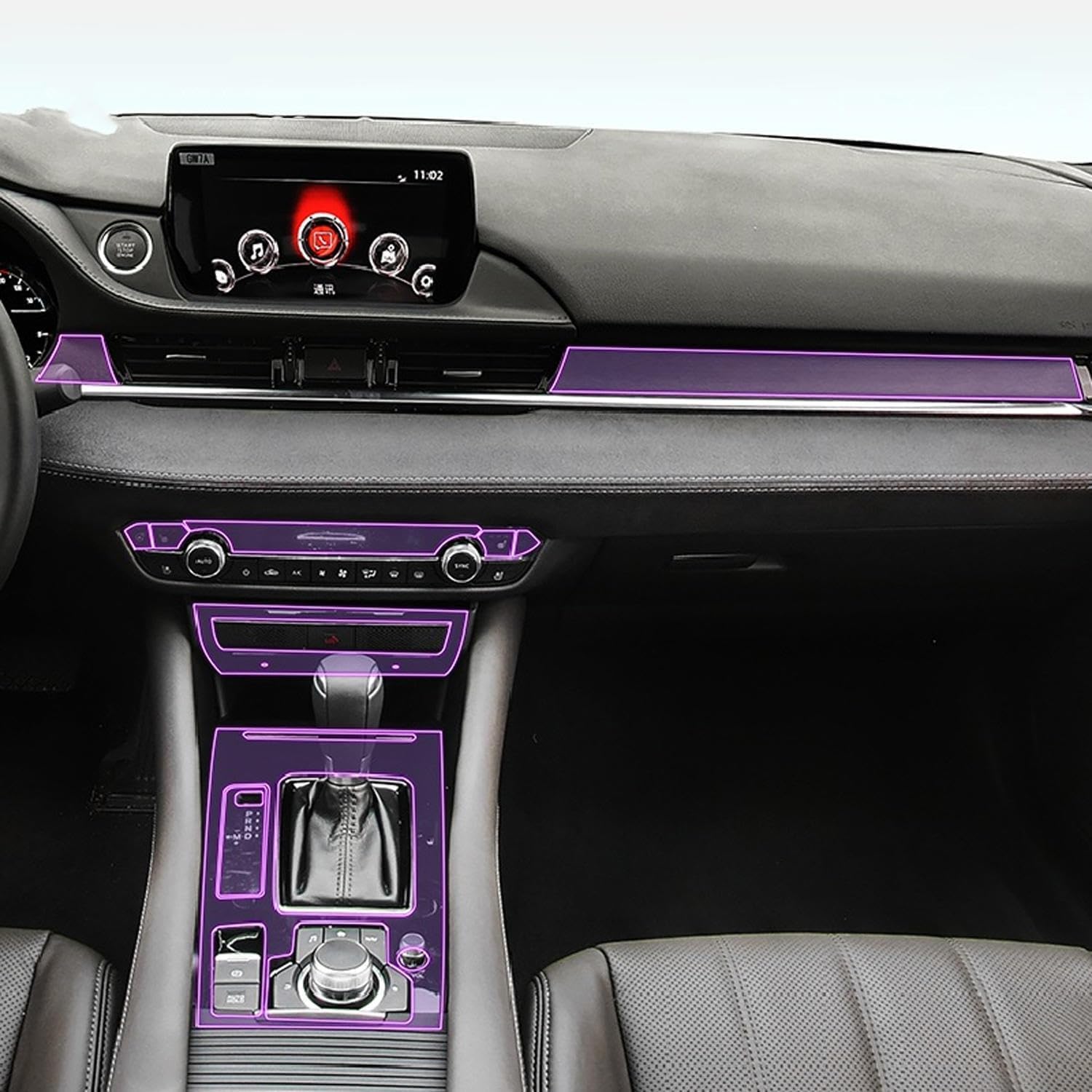Accessoires TPU Mazda 6 Atenza pour préserver votre console centrale