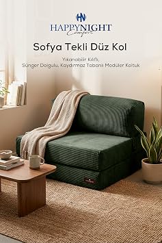Sofya Tekli Koltuk D z Kol | Oyun Koltu u | S nger Koltuk | Sinema Koltu u. 90x90 CM Ye il