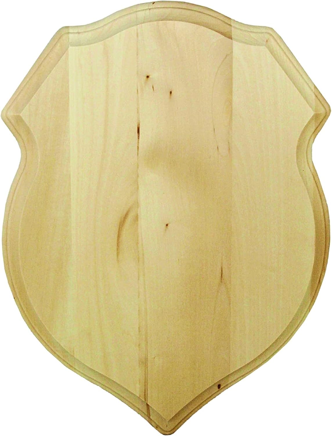 Walnut Hollow Basswood Shield Plaque, 12 by 16-Inch (38824)