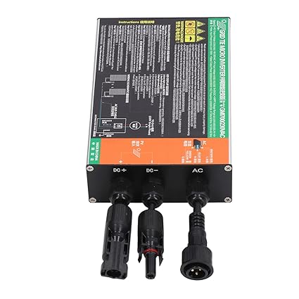 700W Solar Grid Tie Inverter, High Conversion Rate MPPT Pure Sine Wave 700W 230V Solar Micro Inverter for Generation Systems