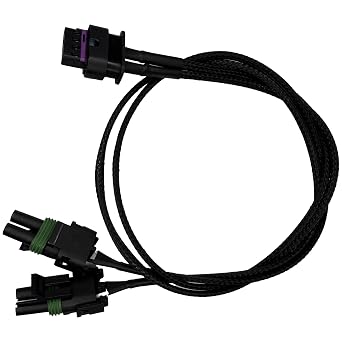 Fog Light Wiring Harness,Plug and Play,Fit for Harley Davidson 2023.5-Later CVO, 2024 Street Glide,Road Glide,2024 CVO/ST Road Glide add Baja s1/S2/Squadron Pro/Sport S1S2