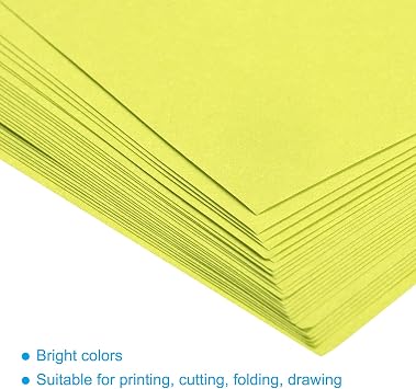 sourcing map 50 Sheets Colored Copy Paper 8 1/2 Inch Printer Paper