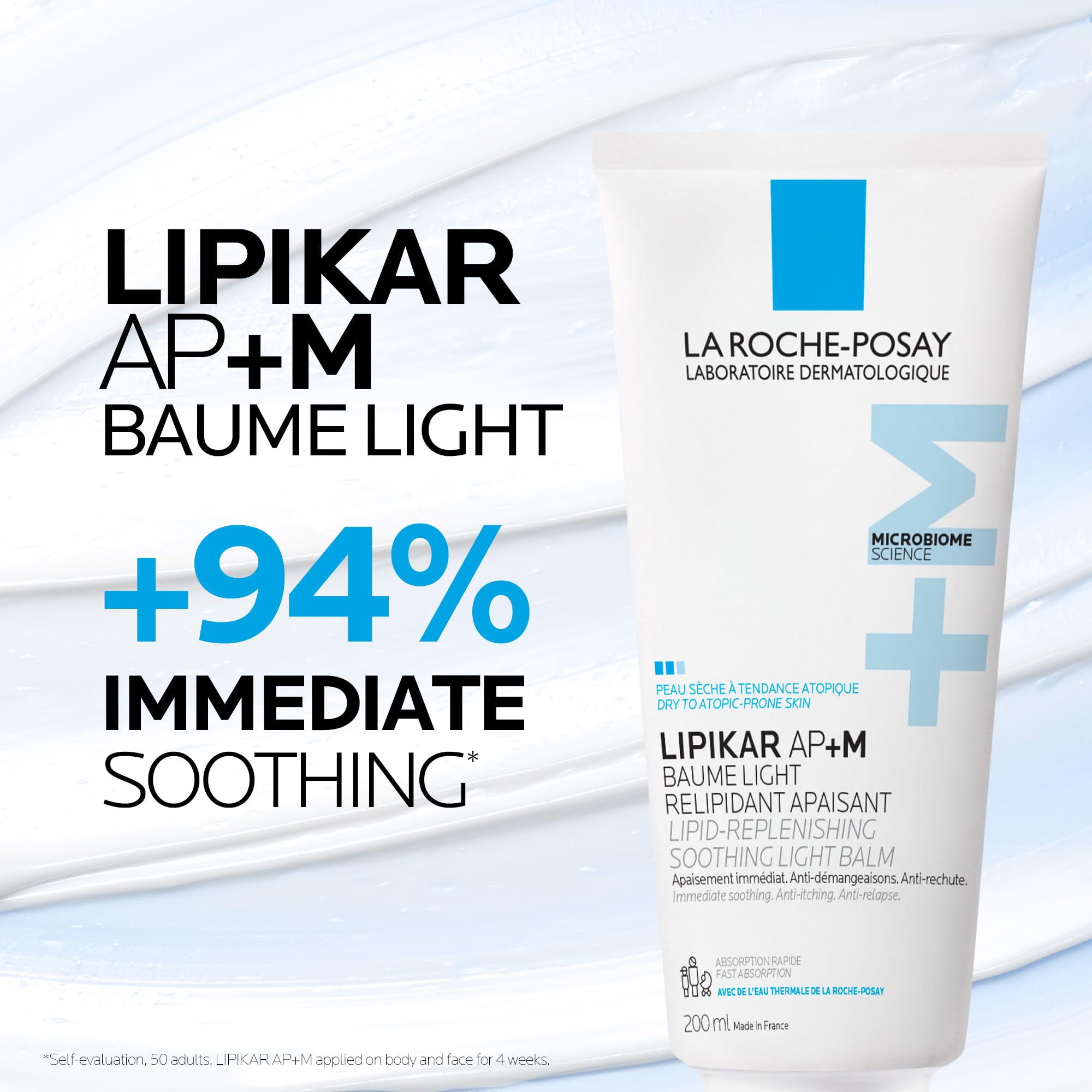 Image secondaire de La Roche-Posay Lipikar Crème AP+M 200ml - Lotion Relipidante pour Peaux Sèches