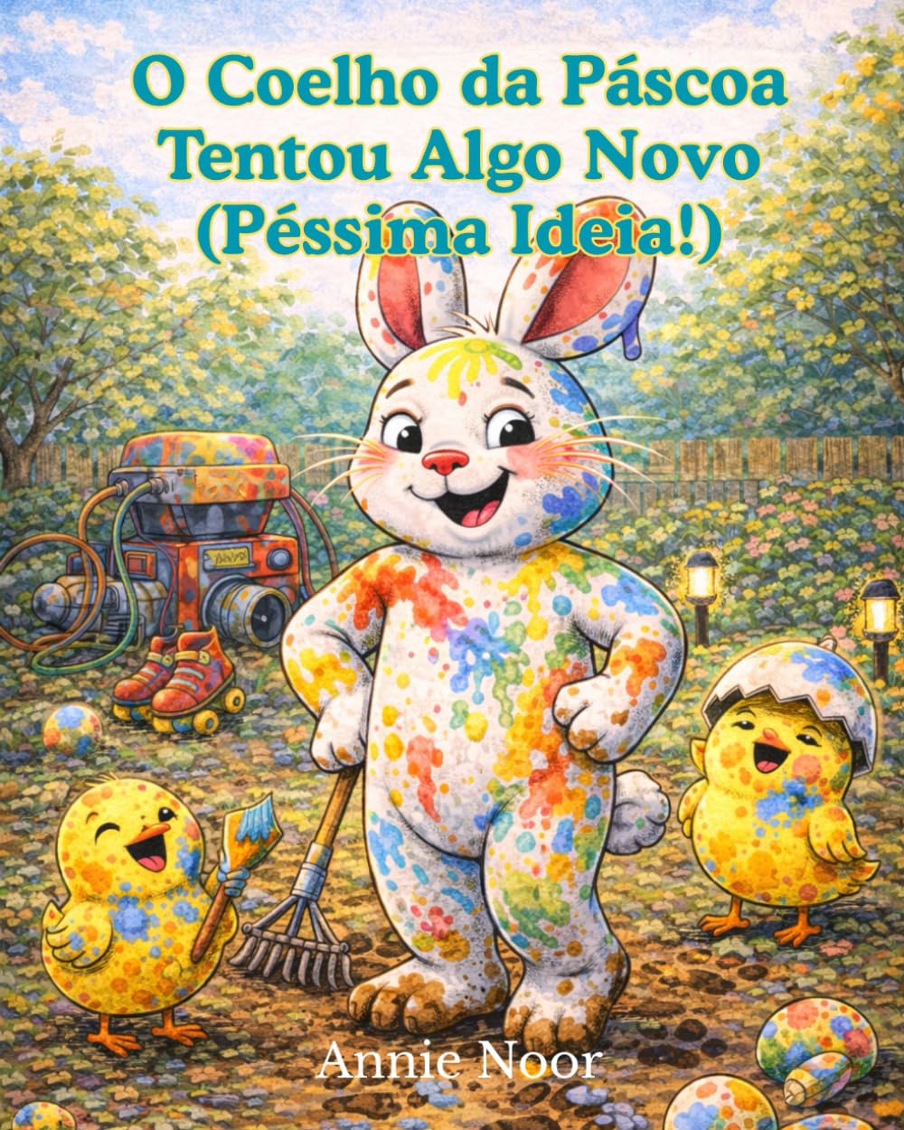 O Coelho da Páscoa Tentou Algo Novo (Péssima Ideia!): Um Livro Ilustrado de Páscoa Divertido para Crianças