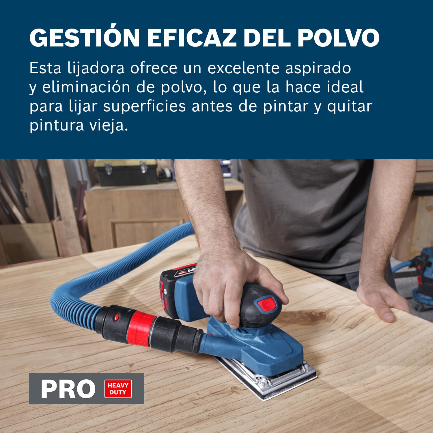 Bosch PRO Lijadora orbital GSS18V-18