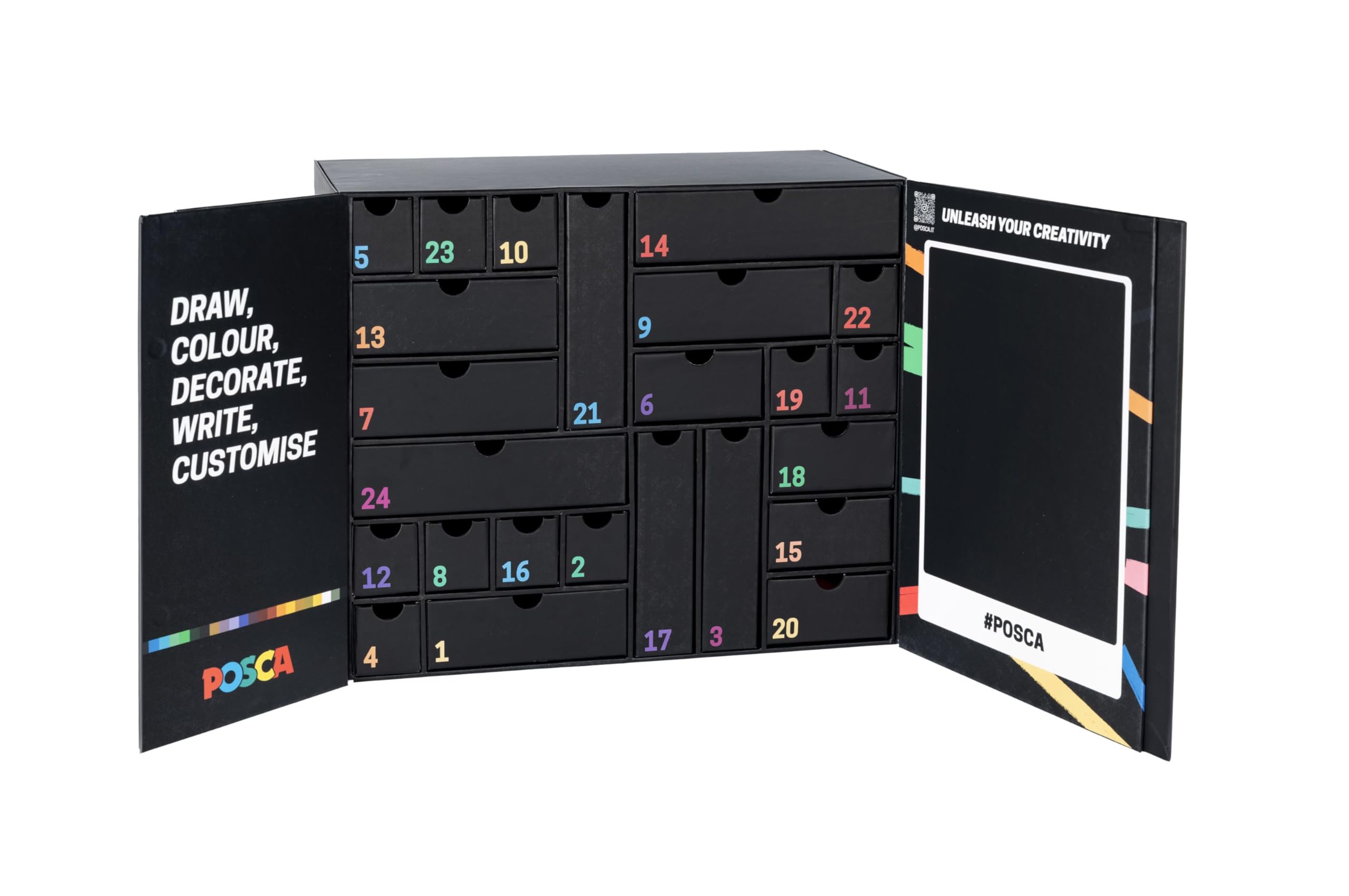 Calendrier de l'Avent POSCA 2025 - 24 Surprises Créatives pour Noël