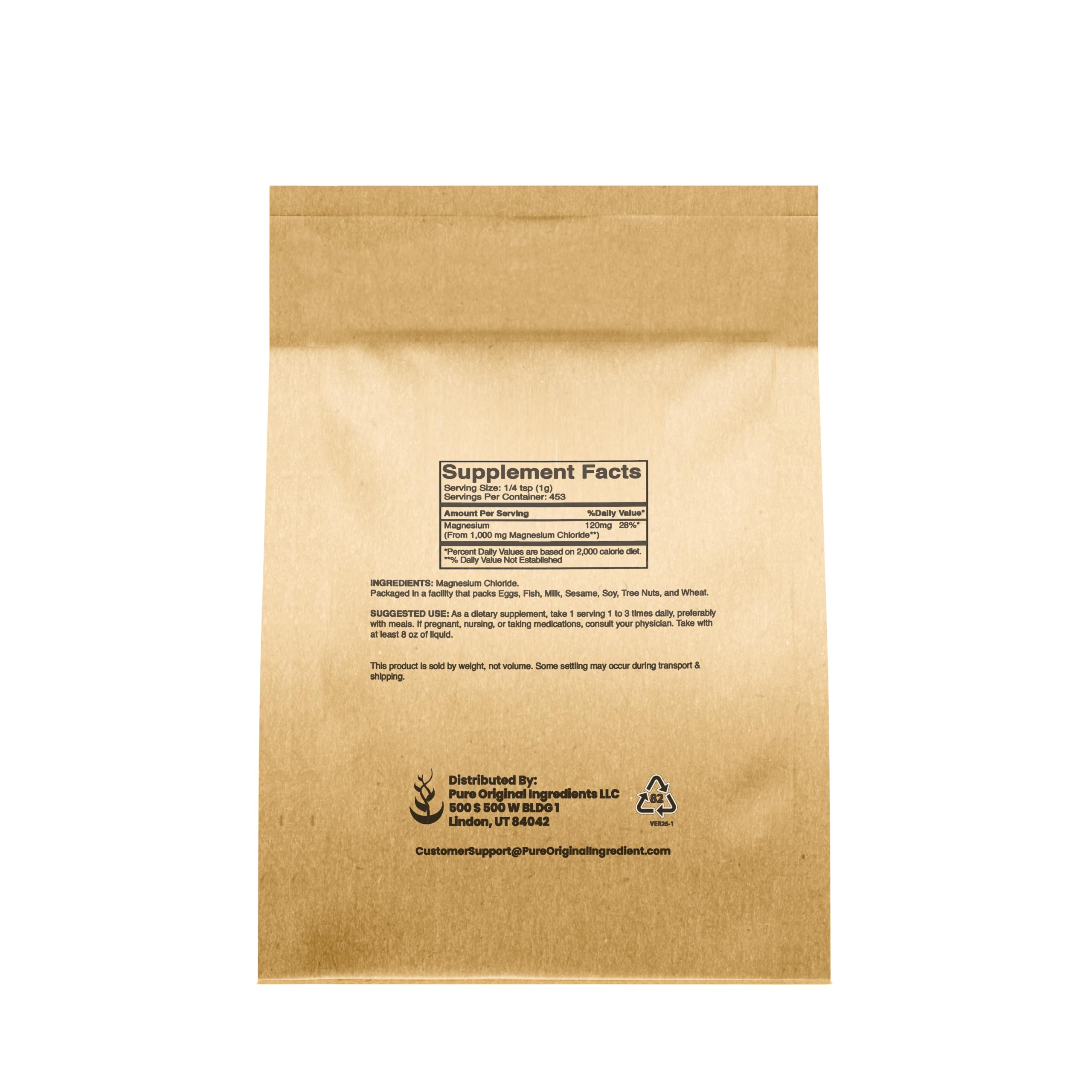 Pure Original Ingredients, Magnesium Chloride, 1 Lb — Amazon image 2