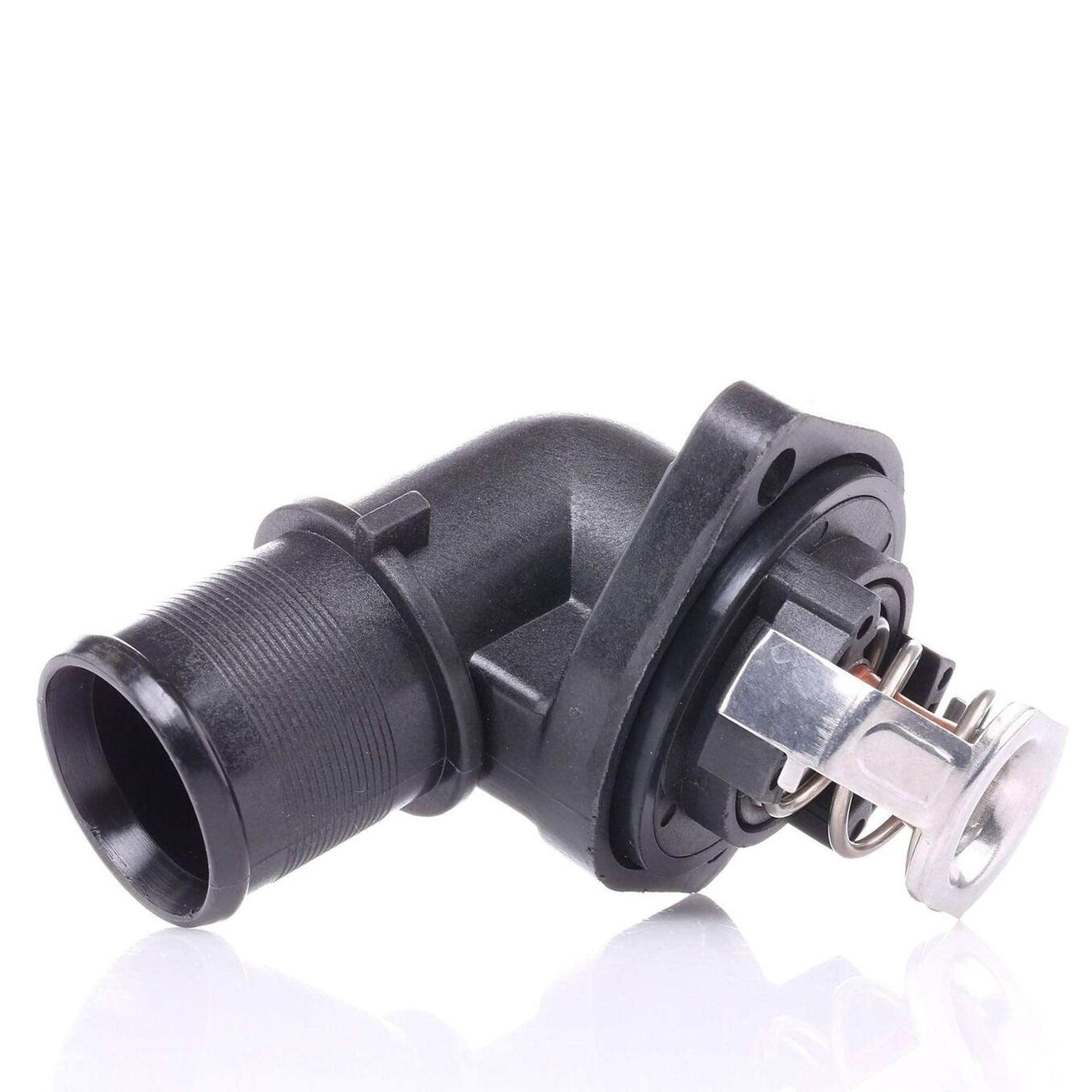 Partsline Boitier de thermostat (avec joint, calorstat) compatible avec 1007, 106, 306, Berlingo, Fiorino, Xsara équivalent à 1336N1, 9635317280