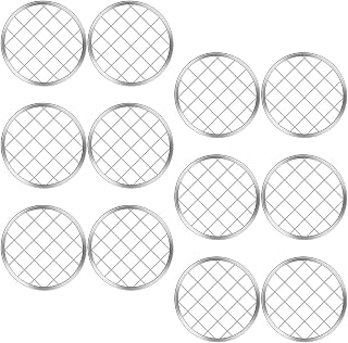 20pcs Stainless Steel Flower Organizer Lid Insert for Regular Mouth Jars