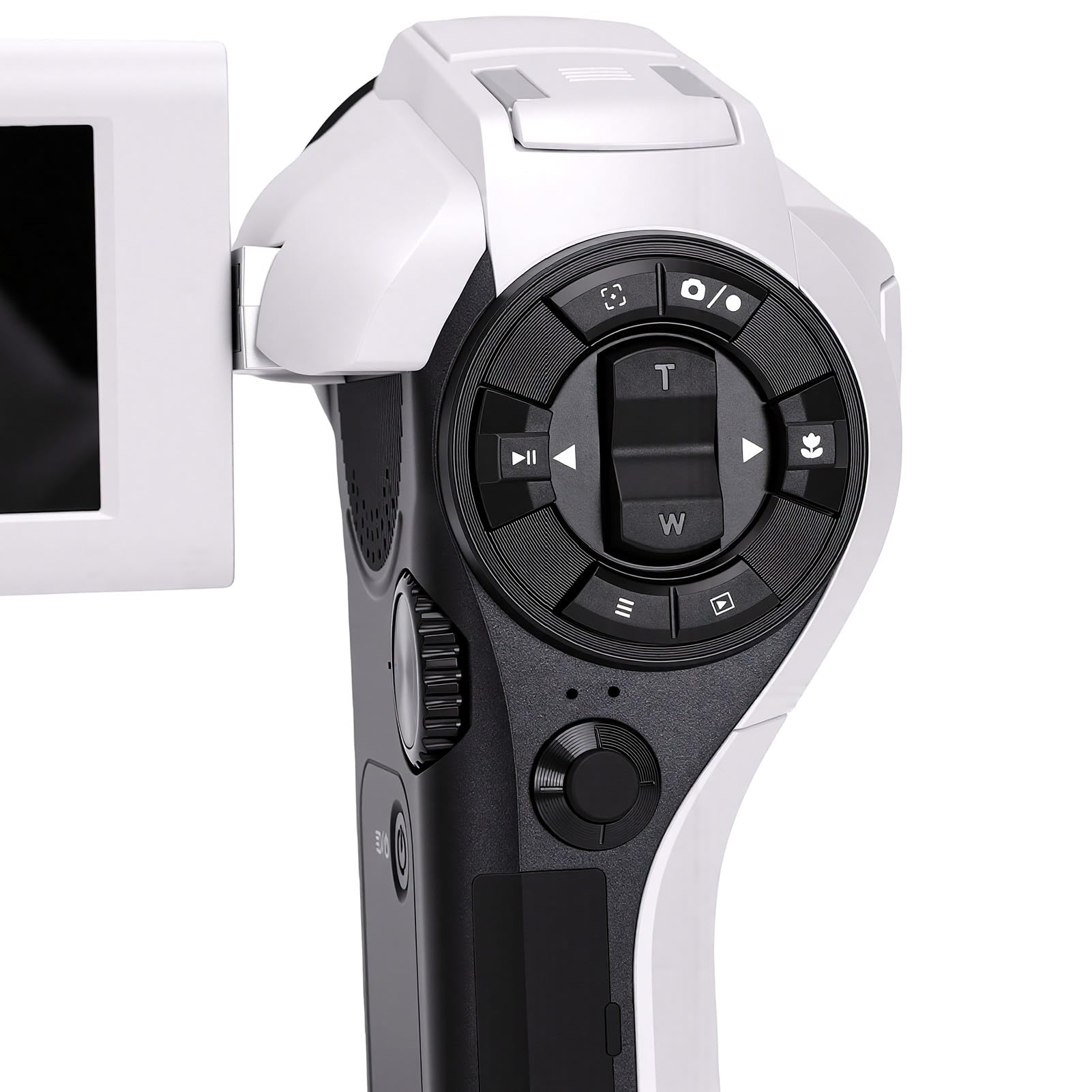 Videocamera 8K, Videocamera da 75 MP con Zoom Digitale 16X a Doppio Obiettivo con WiFi, Schermo da 3 Pollici, Visione Notturna, Telecomando, Due Batterie per la Registrazione di