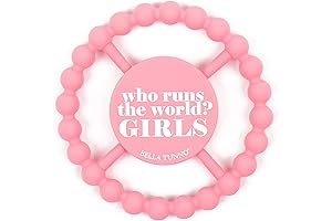 Bella Tunno 'Who Runs the World' Baby Feminist Teether