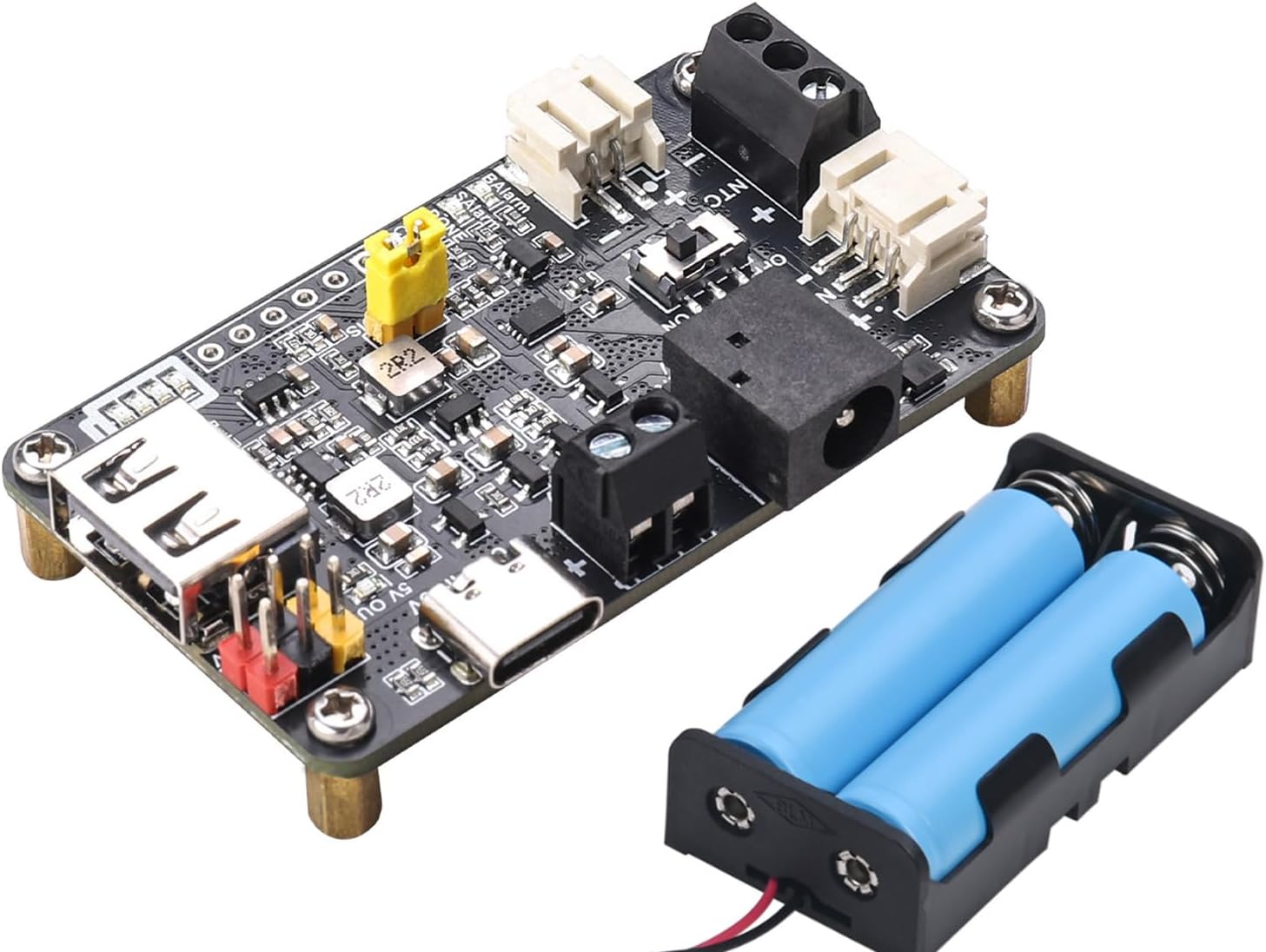 Photo voltaic Energy Administration Module for 5V Photo voltaic Panel & 3.7V Lithium Ba-ttery Charging, USB/Kind-C Enter, 5V/3.3V Output, Ba-ttery Safety for IoT & Environmental Monitoring