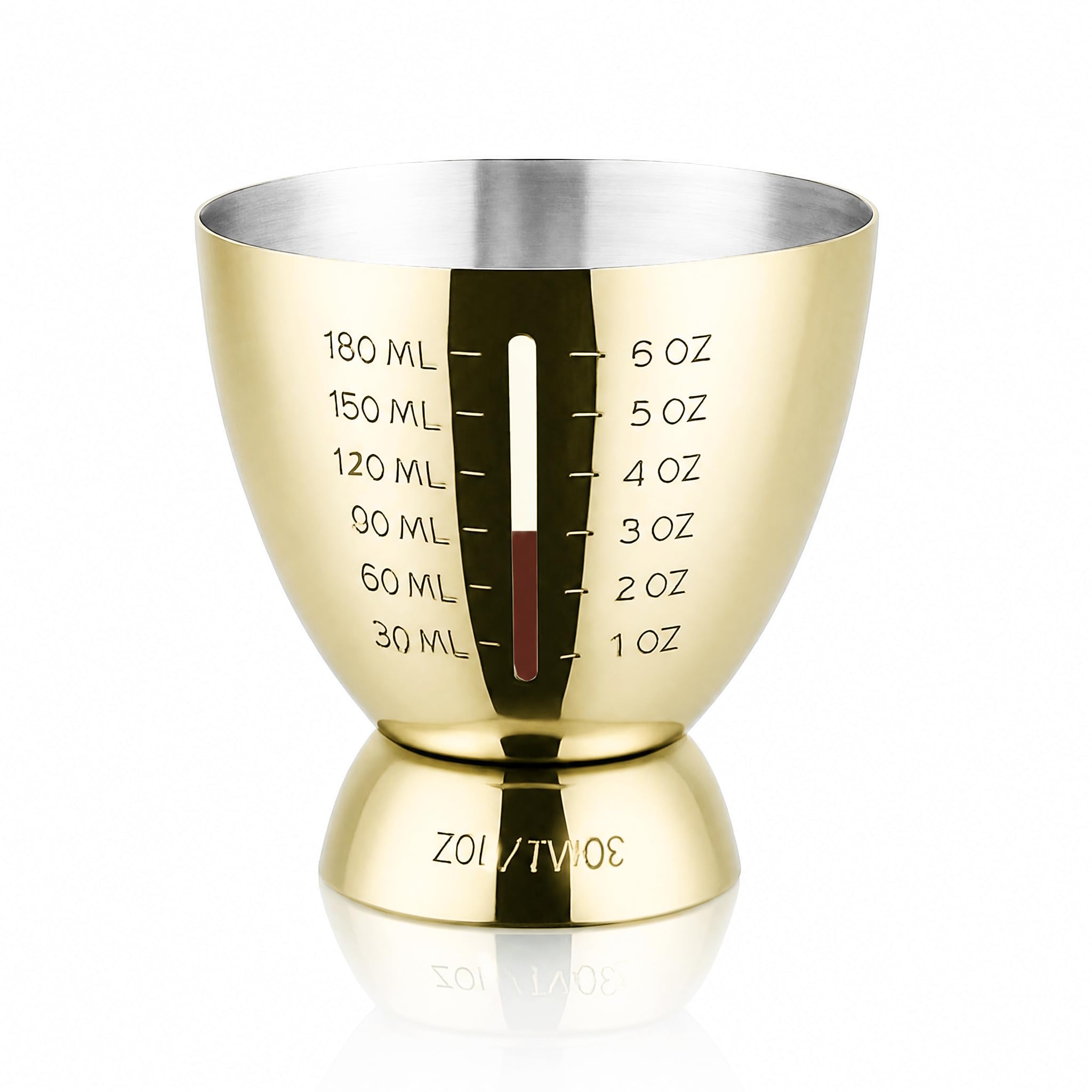 Stainless Steel Cocktail Jigger with OZ&ML Markings, 1–6oz — Amazon image 11