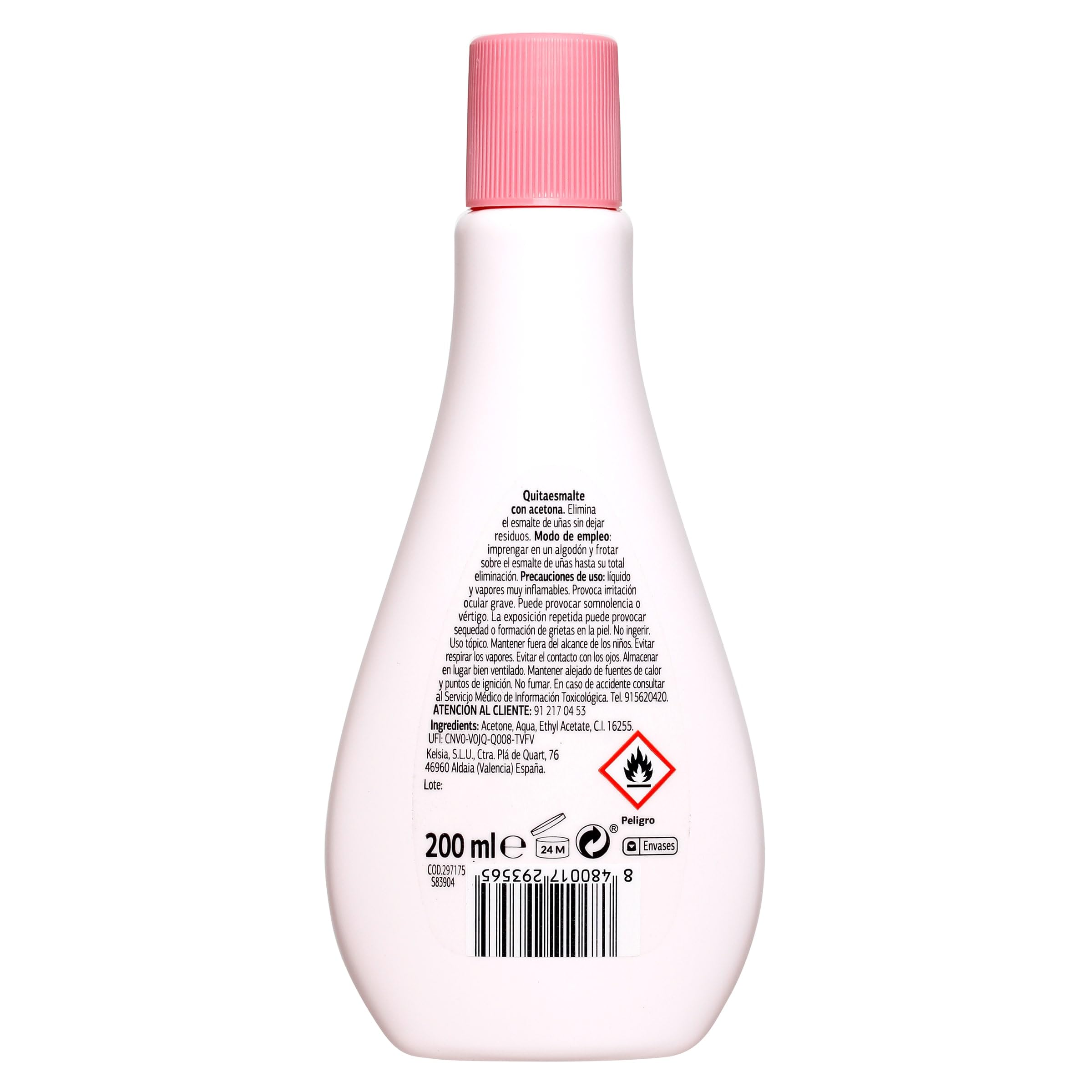 IMAQE Smalto liquido acetone basato senza residui 200 ml