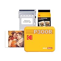 KODAK Mini 3 Retro Stampante Fotografica Portatile 7,6 x 7,6 cm