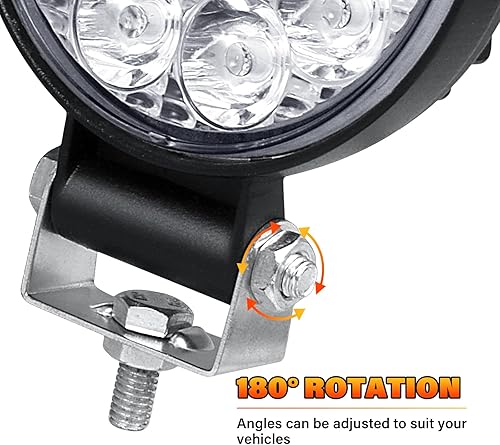 Miniatura 9 de Willpower 4 unidades de 3.2 pulgadas 42 W mini luz de trabajo LED ultra fina haz LED Pods Offroad luces de conducción 12V 24V Lámparas antiniebla