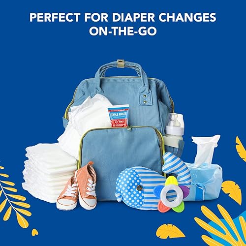 Miniatura 5 de Triple Paste 3 veces máx. Ungüento para erupción del pañal para bebé, máxima resistencia con 40% ungüento de óxido de zinc para erupción grave