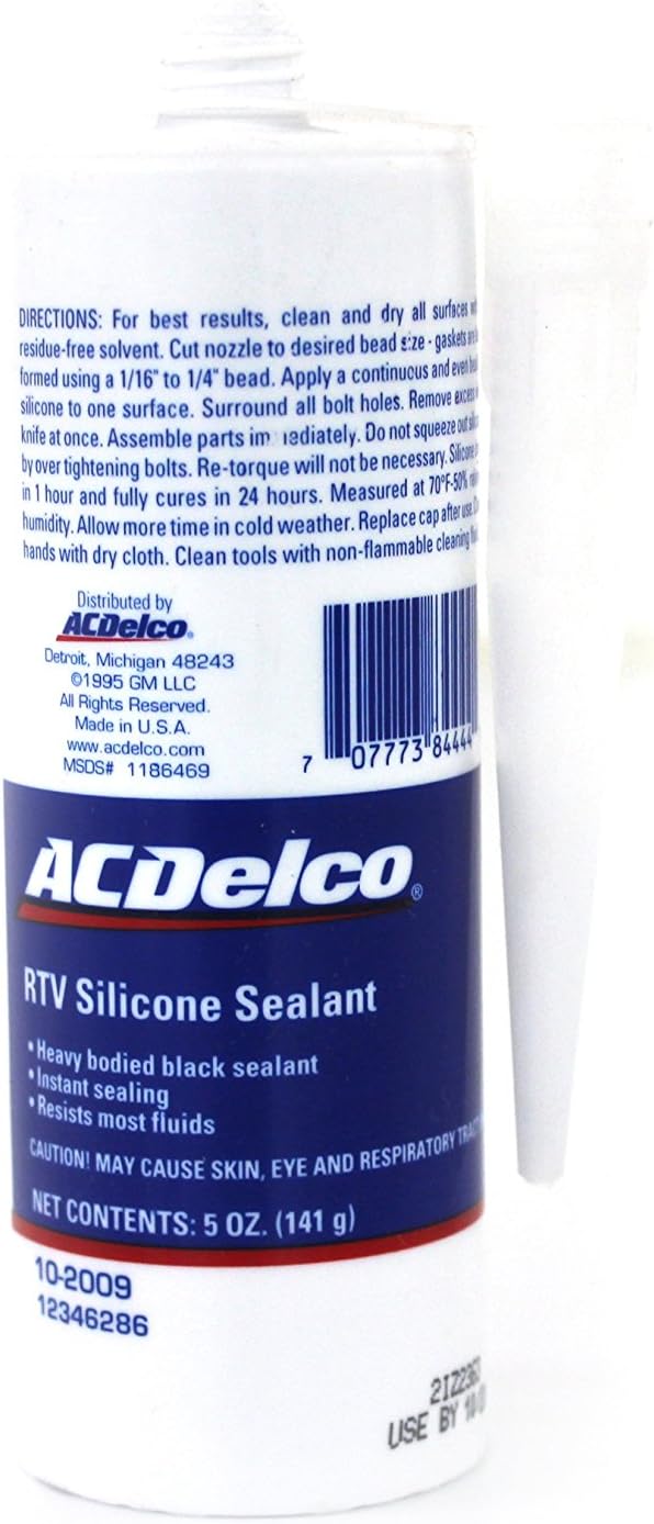 Genuine GM Accessories 12346286 'RTV 5900' Silicone Sealant - 5 oz. Cartridge