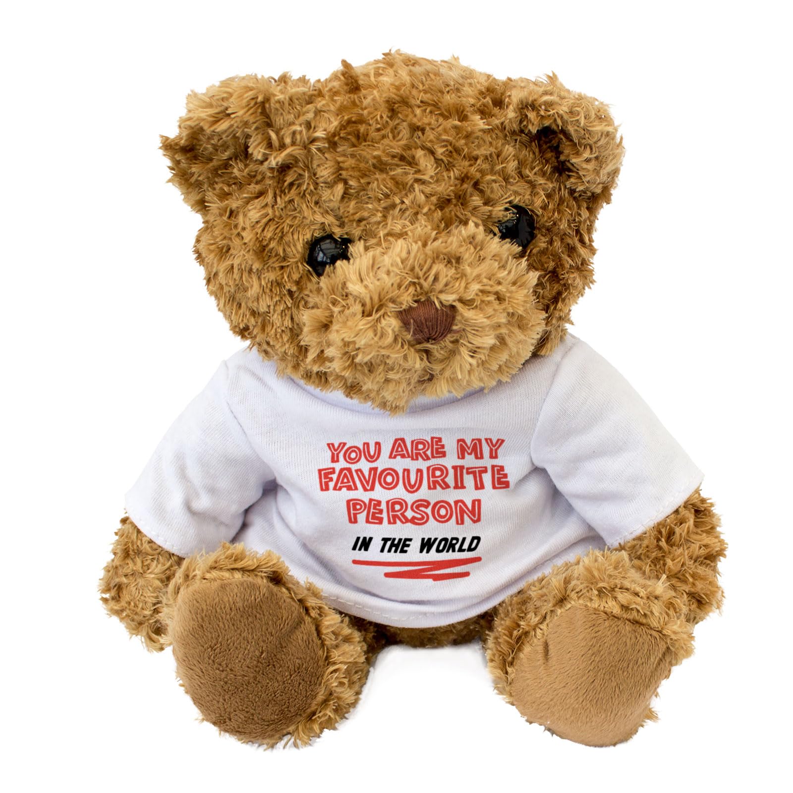 Big Red Egg YOU ARE MY FAVOURITE PERSON IN THE WORLD - Teddy Bear - Cute Soft Cuddly Adorable - Gift Present - Image 2