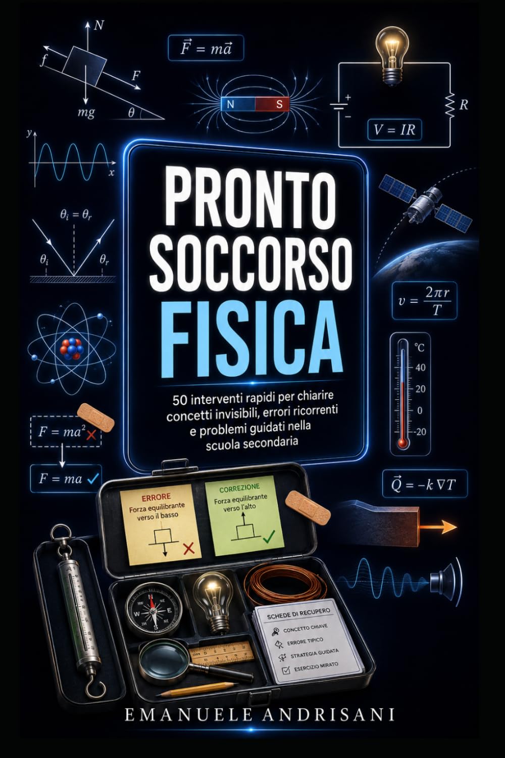 PRONTO SOCCORSO FISICA: 50 interventi rapidi per chiarire concetti invisibili, errori ricorrenti e problemi guidati nella scuola secondaria (PRONTO SOCCORSO MATEMATICA E FISICA)