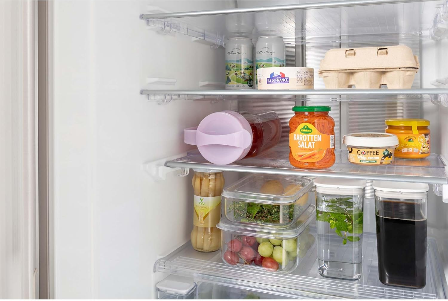 Iwasaki Industries K-1282 LP Rustroware Cold Water Bottle, 0.6 gal (1.8 L), Horizontal and Screw Pitcher, Snoopy, Love Peanuts, Heat Resistant, Can Be Used For Boiling Water, Horizontally, Wide Mouth