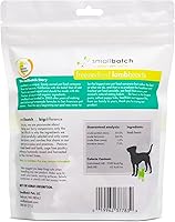 Vista 2 de smallbatch Pets Premium - Golosinas de corazón de cordero liofilizadas para perros y gatos, 3.5 onzas, fabricadas y obtenidas en los Estados Unidos