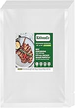 Kitboodle 100 Quart 8''x12'' Vacuum Sealer Bags for Food Saver, PreCut Food Saver Bags for Meal Prep, Commercial Grade Vacuum Seal bags, Heavy Duty Sous Vide Bags, BPA Free