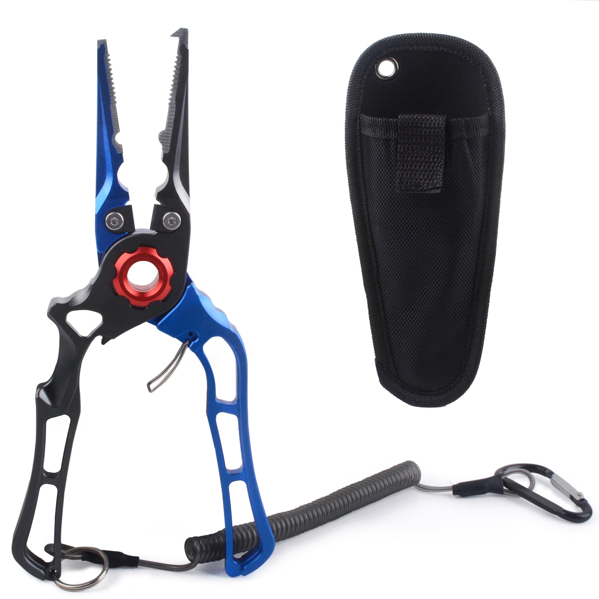 Pinze Da Pesca In Lega Di Titanio - Multifunzione Con Estrazione Ami, Cordino E Guaina