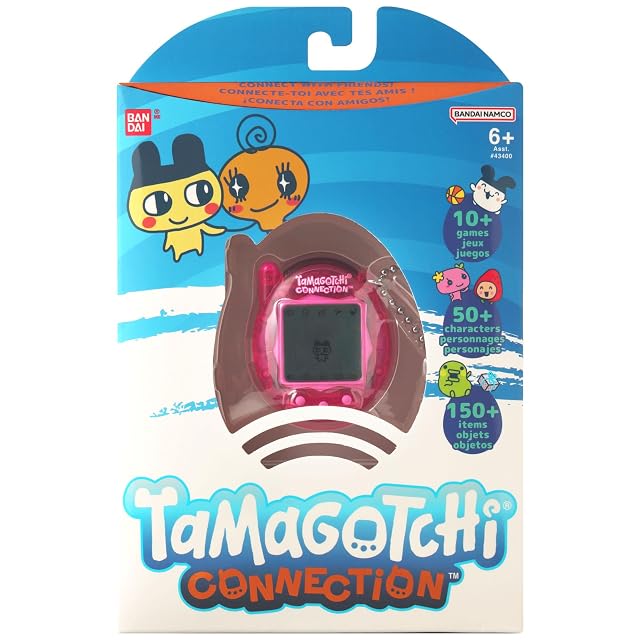Foto 4 de 7 de Tamagotchi Bandai Connection - Juguete electrónico Digital translúcido Rosa con conexión infrarroja…