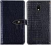 豪華な 青い カバー 合皮 耐汚れ ポーチ シリコーン Case スタンド レザー カード収納 財布 保護する Cover ケース 手帳型 可兼容TTfone TT20 との互換性あり