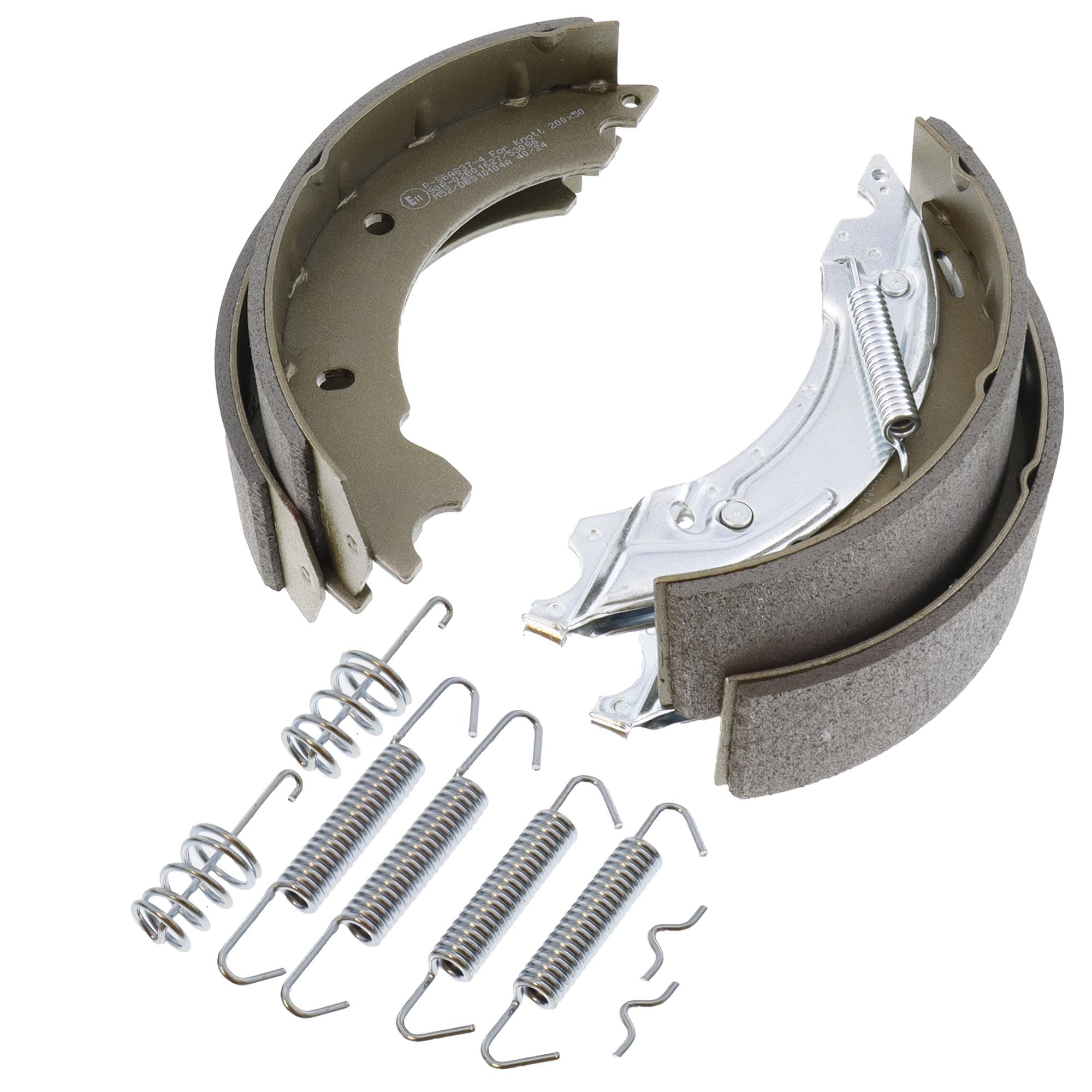 The Drive | Bremsbacken Satz für Anhänger | Ø 200x50mm passend für Knott, Schlegl, Nieper 20-2425/1 + 20-964/1 u. BPW S 2005-5 RASK | Set für 1 Achse