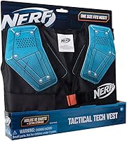 Vista 2 de NERF Chaleco táctico Tech, Negro