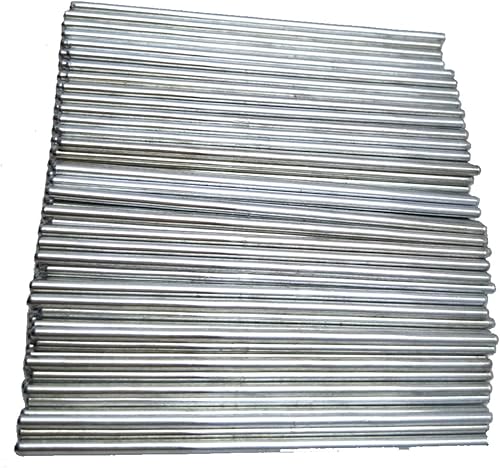 Miniatura 4 de EUDAX 100 piezas STEM Toys eje redondo de caña para bricolaje juguete RC coche, barco, helicóptero, pieza de modelo (0.079 in x 2.756 in)