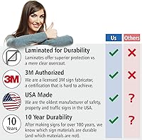 Vista 5 de SmartSign Letrero de metal con texto en inglés "Warning Area Under Live/Recorded Surveillance, Alarm Connected to Police", aluminio de 63 mil