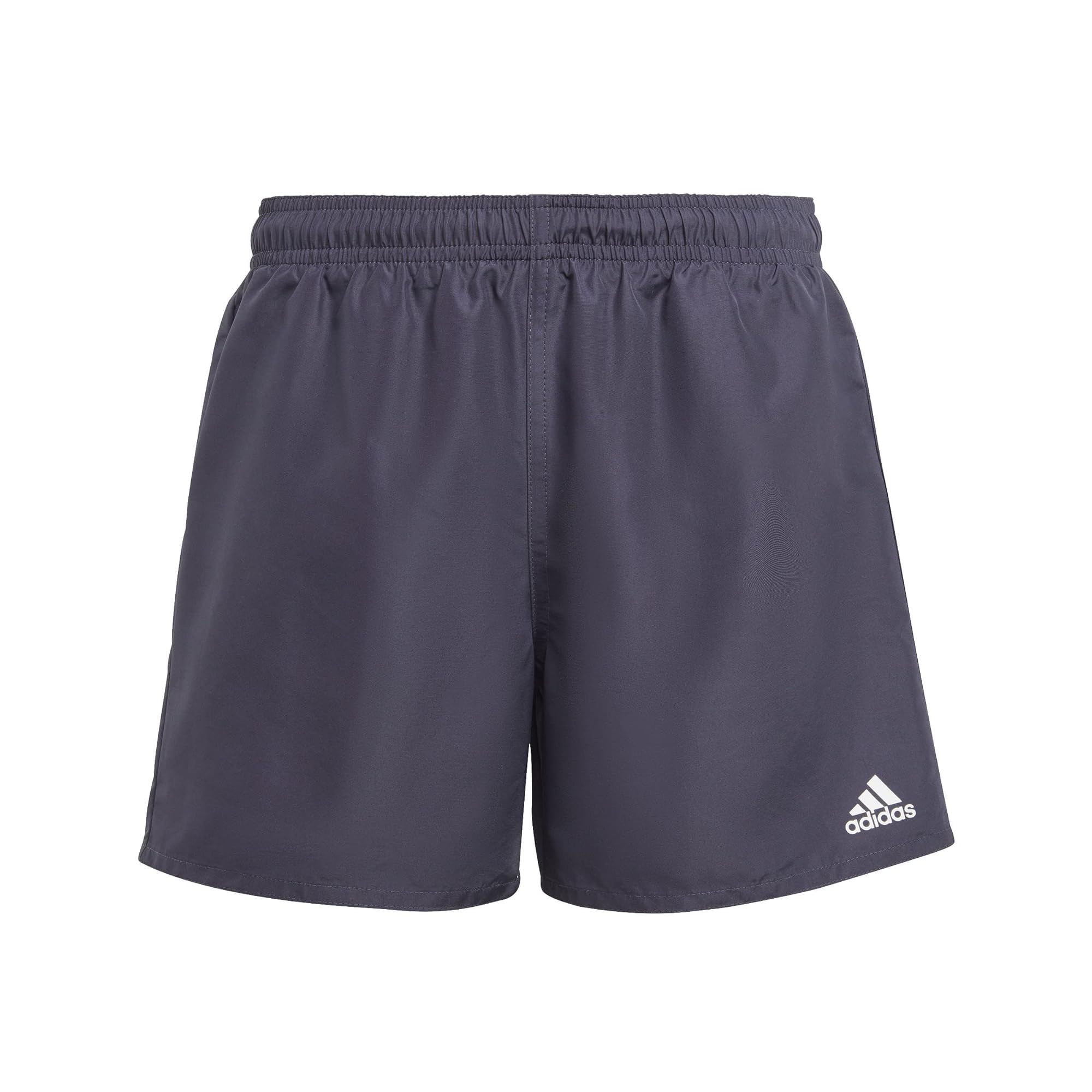 adidasBoys' Classic Badge of Sport Swim Shorts, Shadow Navy/White, X-Large