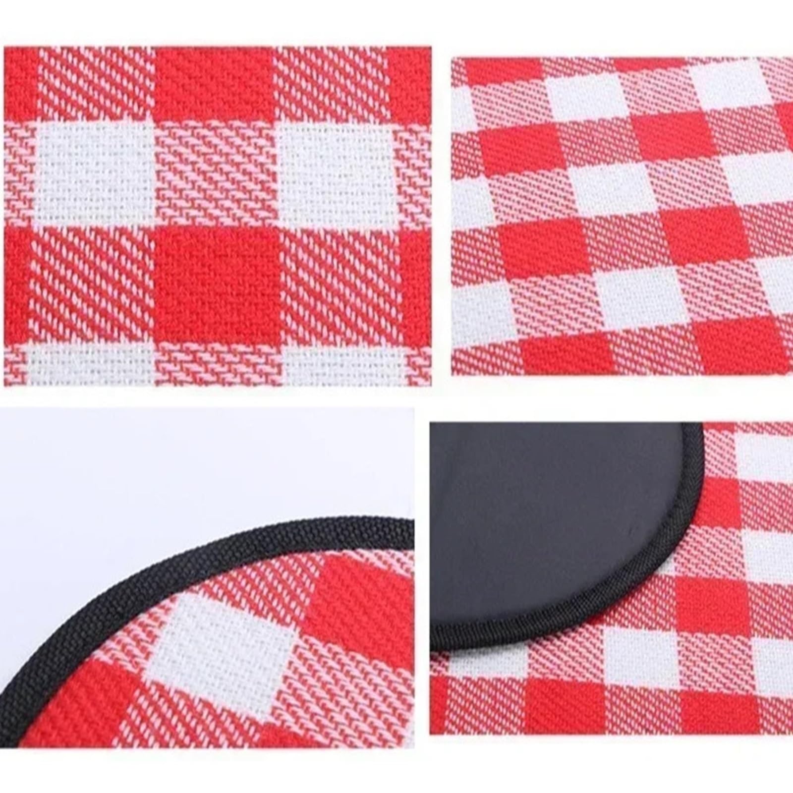 Generico Coperte da picnic all'aperto Tappetini campeggio Maniglia pieghevole compatibile con accessori spiaggia(C,200x200cm)