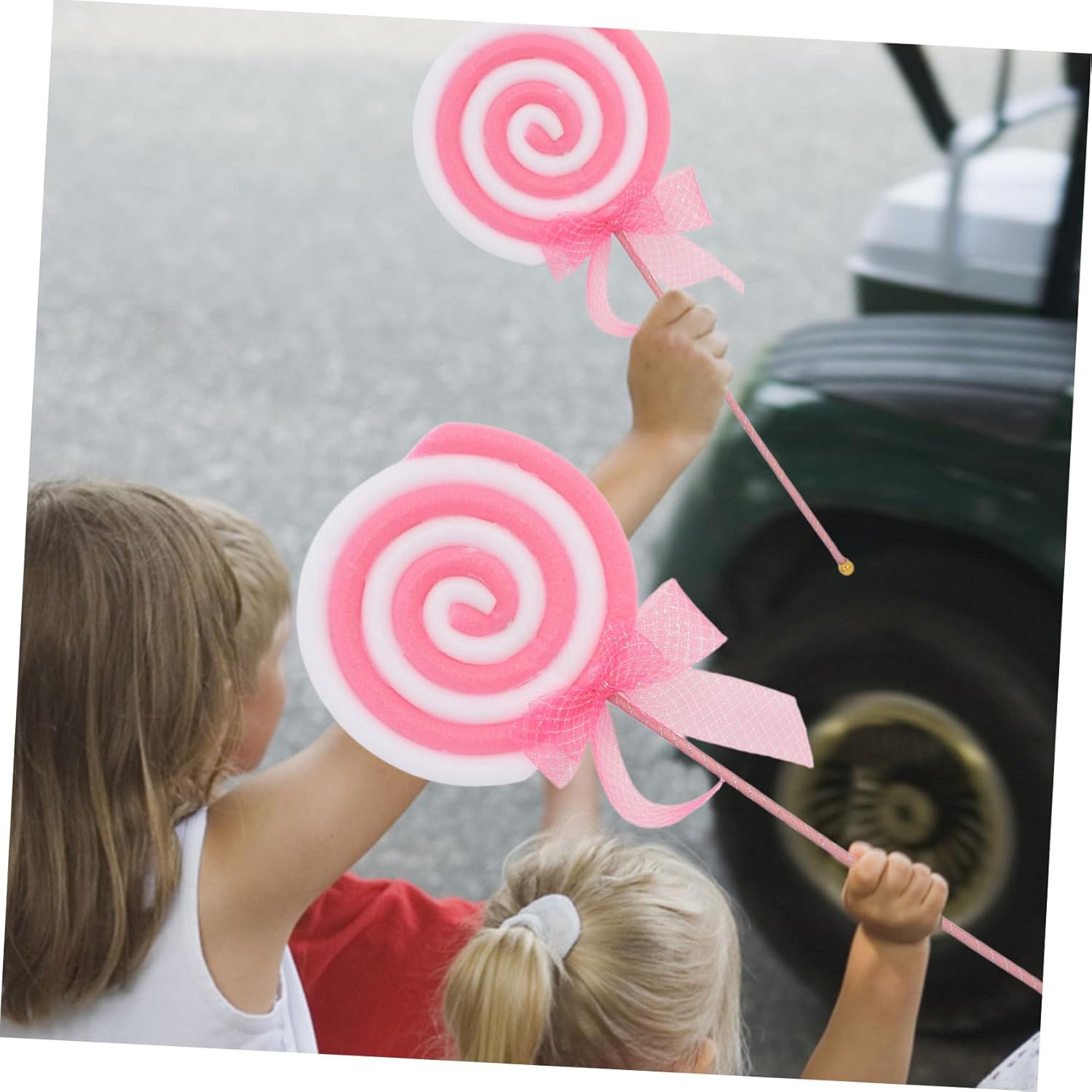 3pcs Faux Lollipop Photo Props Realistic Candy Models for Photography Creative Tea Party Decorations Lightweight Fun Ornaments for Boys and Girls Party Supplies