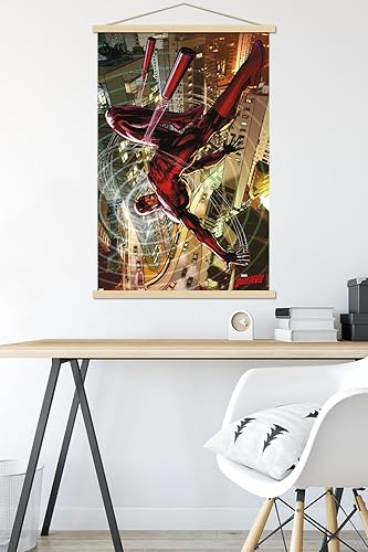 Miniatura 5 de Trends International Marvel Comics Daredevil - Póster de pared para cubierta de techo, 22.37 x 34.00 pulgadas, paquete de impresión premium y