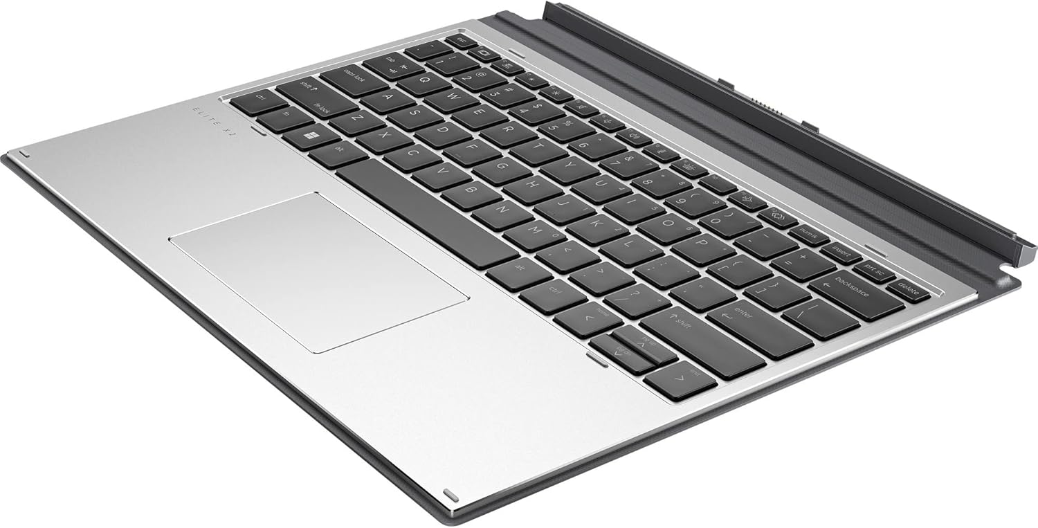 HP Elite x2 G8 Premium Keyboard (55G42AA) - Docking Connectivity - Pogo Pin Interface - Rugged - Tablet - TouchPad