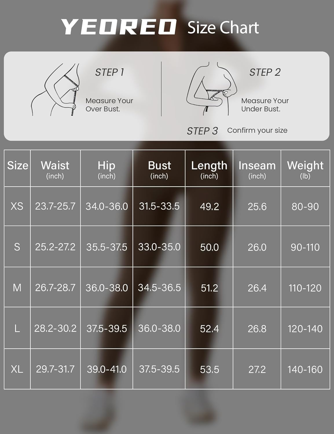 YEOREO Women Long Sleeve Workout Jumpsuit Zip Up Romper Bottom Pants Bodysuit Bodycon Sexy One Piece - Image 6