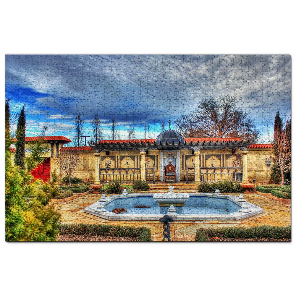 USA America Saint Louis Missouri Botanical Garden Puzzle 1000 Pieces Game Artwork Travel Souvenir 26x38CM