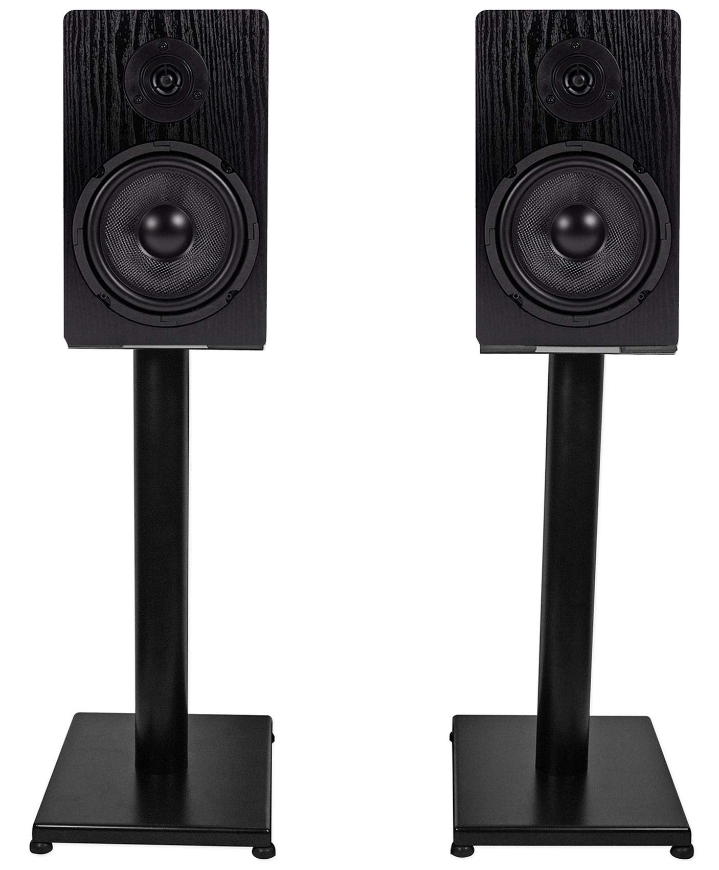 Amazon.com: Rockville RockShelf 68B Bundle: Pair 6.5 in Black Home