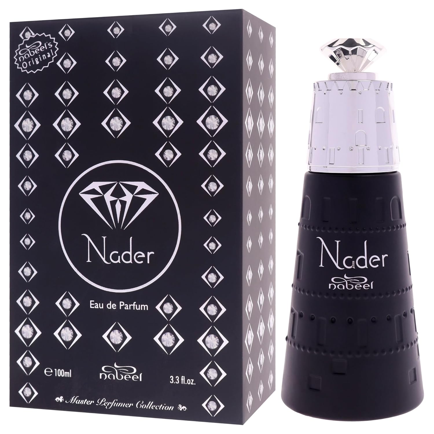 Nabeel Master Perfumer Collection - Nader - Perfume for Men and Women - Women's and Men's Cologne - Fruity Perfume with Lemon and Pineapple - 3.3 oz