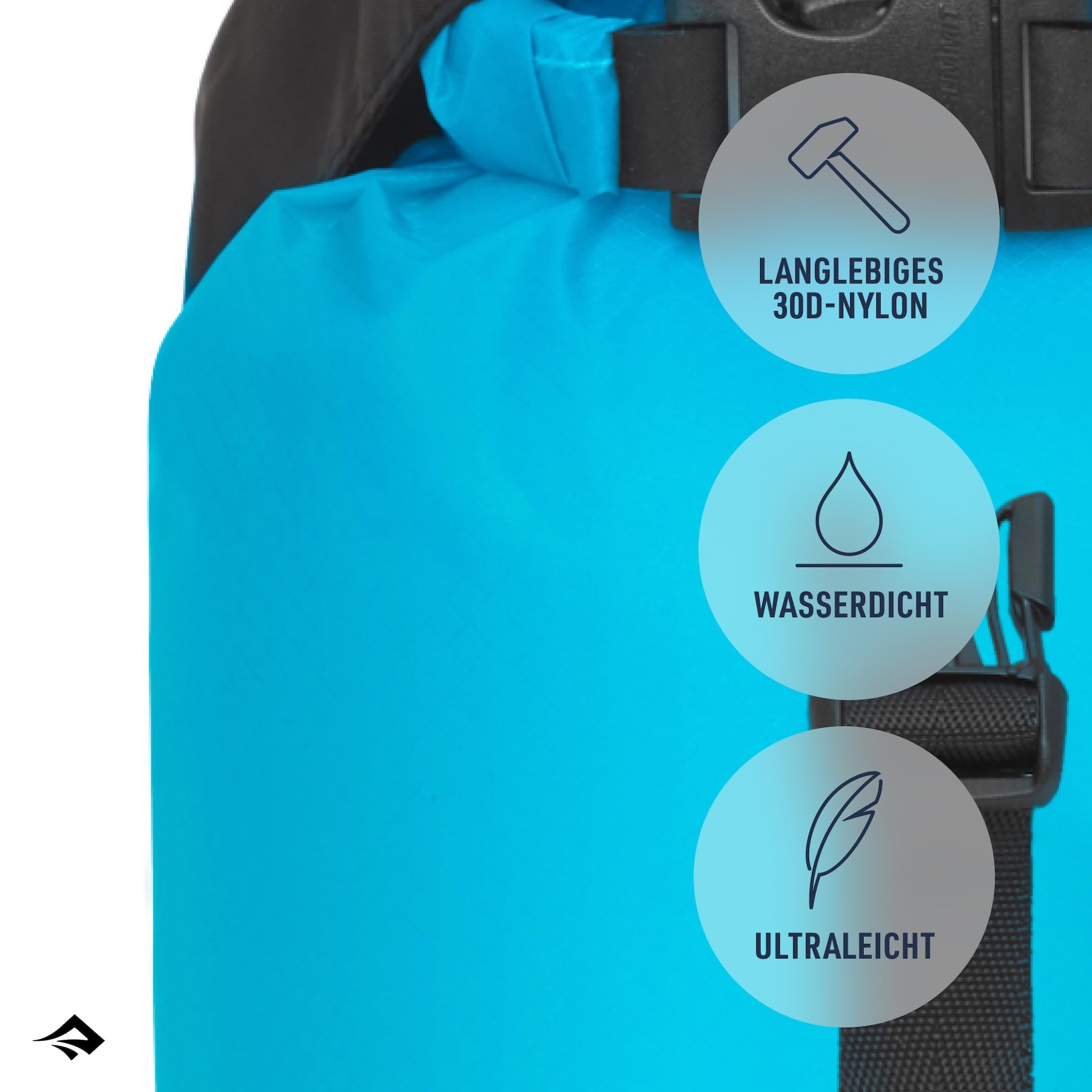 SEA TO SUMMIT - Evac Compression Dry Bag UL - Kompakte & wasserdichte Tasche - Ultraleicht - Rollverschluss - Wandern & Paddelsport