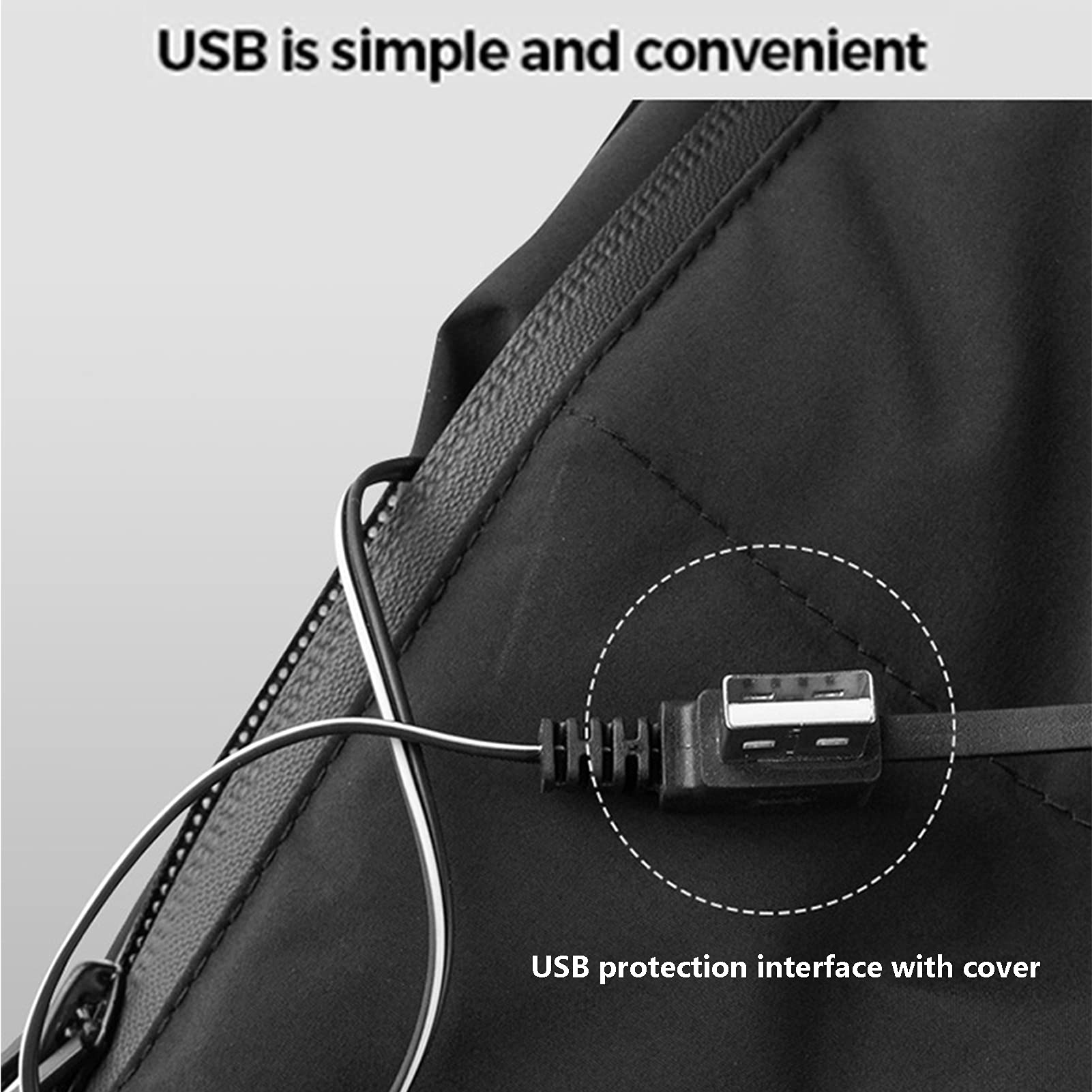 Męska ciepła kamizelka, 80% biały puch kaczy USB, termostatyczna ciepła kamizelka, na podróż, kemping, do wspinaczki górskiej, wędkowania